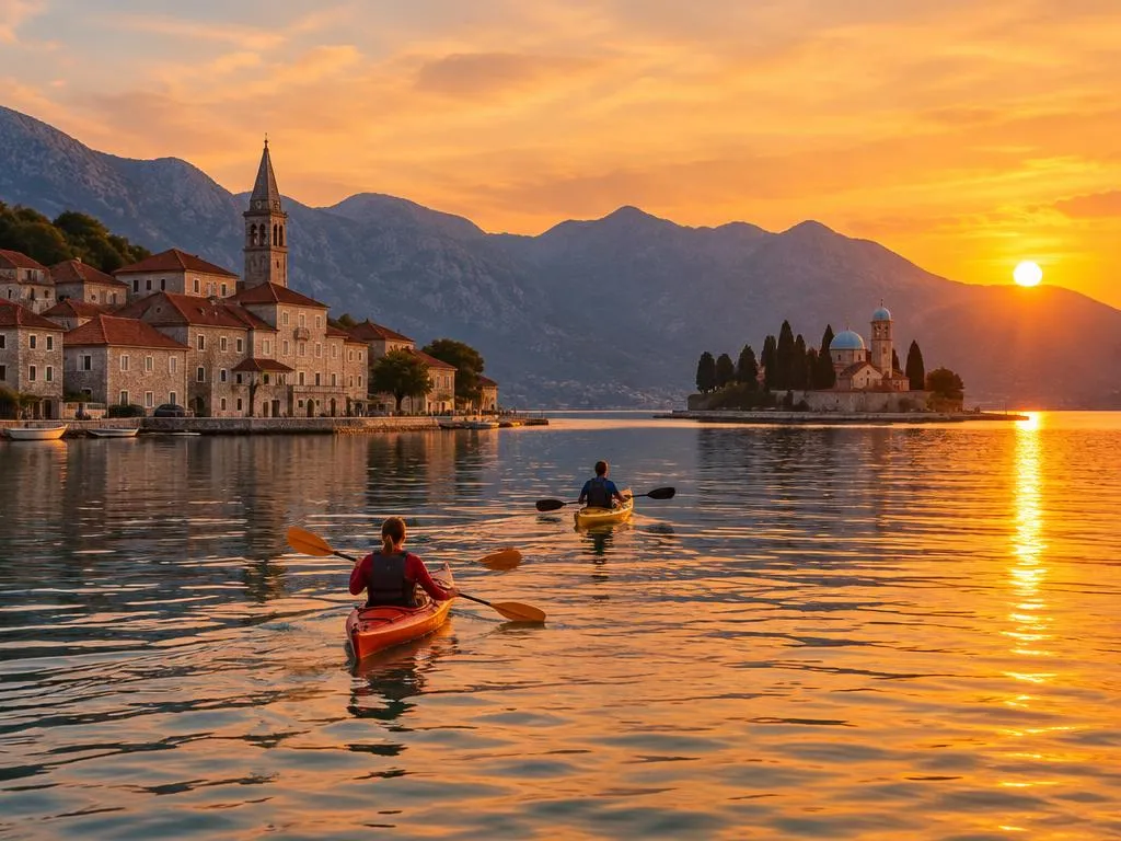 Perast Sunset Kayak